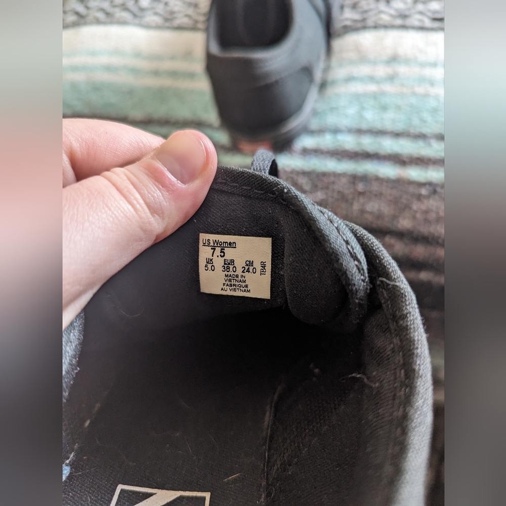 Solid Black Vans - image 3